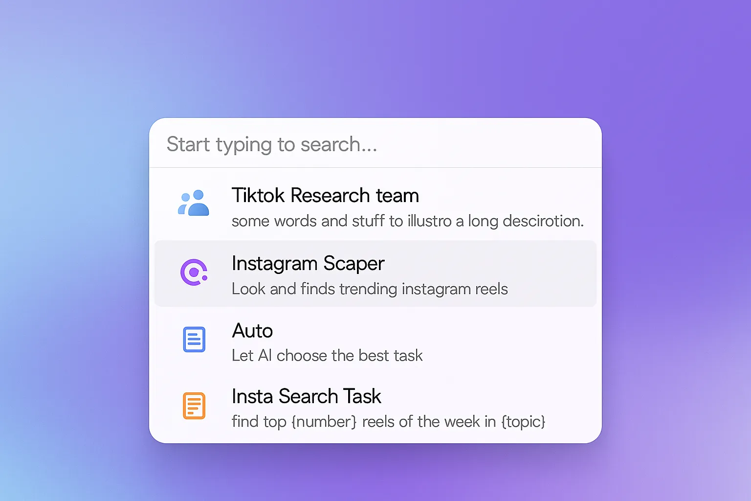 Screenshot for Smarter agent & team selection.