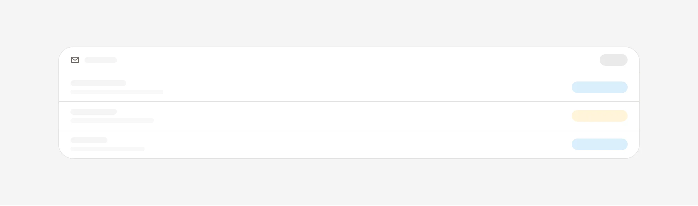AI Agent Gmail Inbox showing connected email inside the shared attention surface.