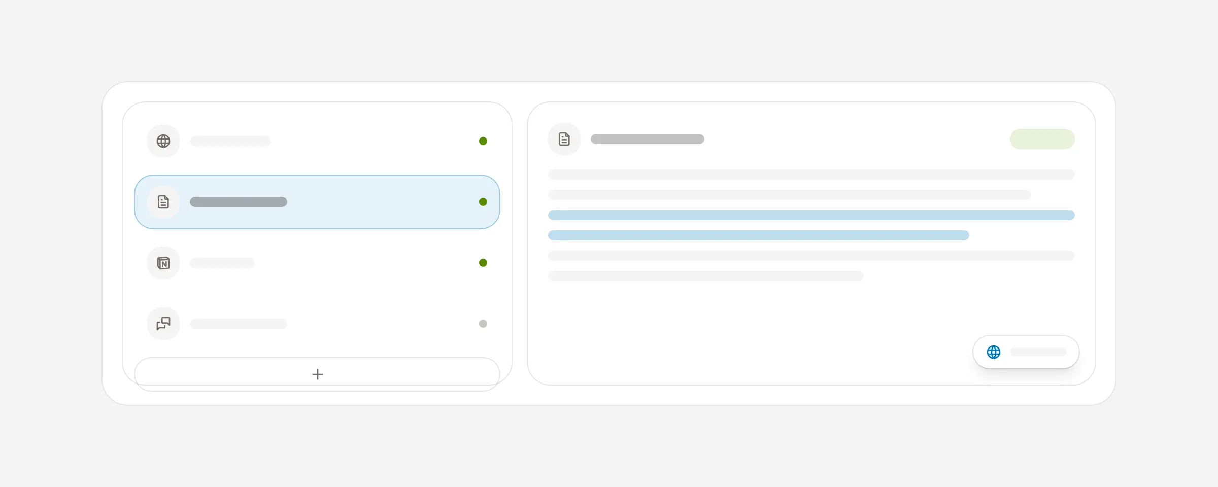 AI Agent Knowledge showing business context and source management.